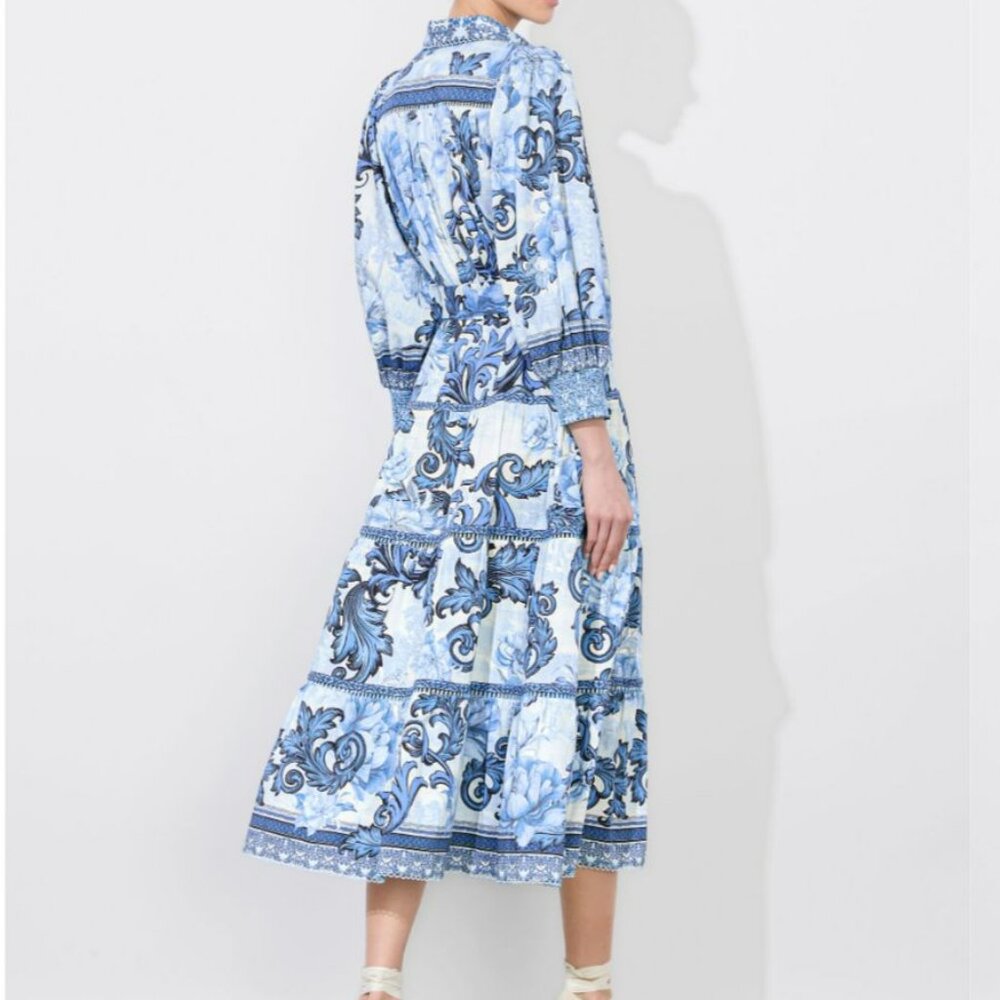 Alice and Olivia Geneva Midi Dress - Picture 3 of 16